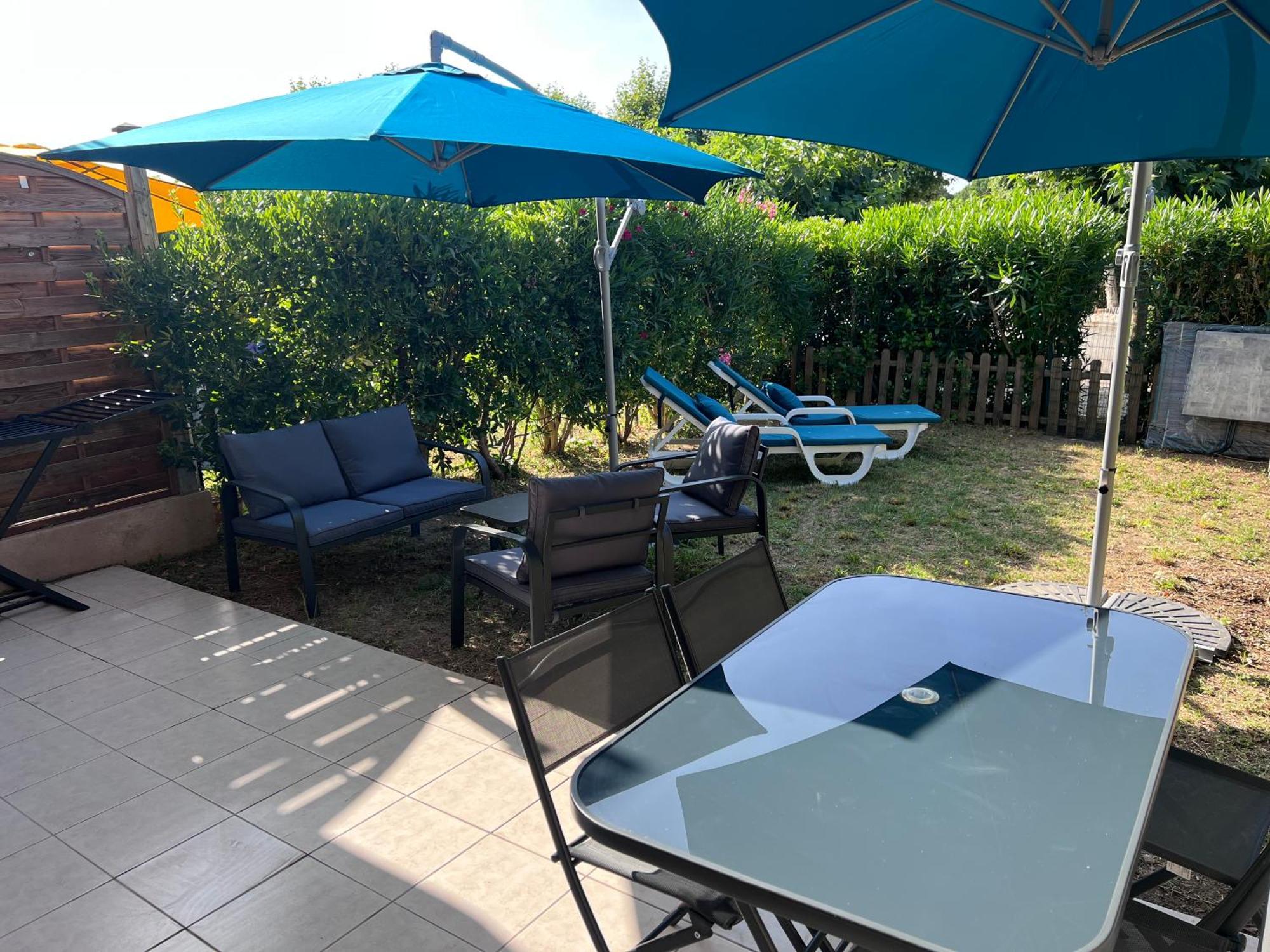 לורג Appartement T2 Avec Jardin Prive, Piscine Et Barbecue מראה חיצוני תמונה